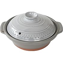 Amazon｜萬古焼 土鍋 一人用 6号 S 700ml 電子レンジ オーブン 直火